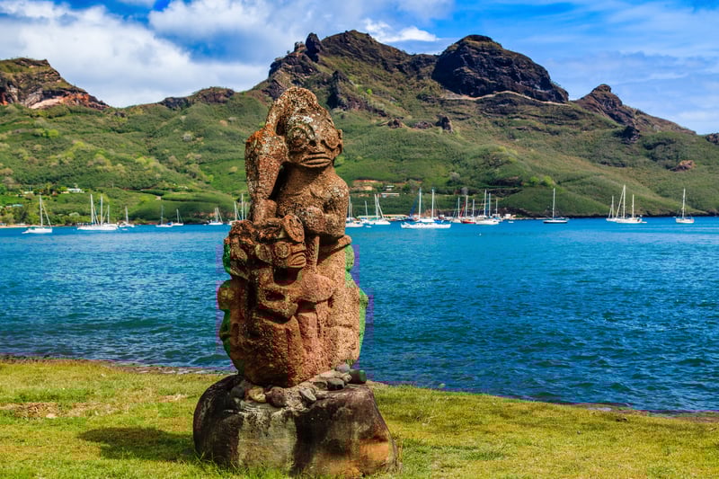 South Pacific Islands: Nuku Hiva, French Polynesia