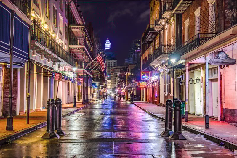 North Central America: New Orleans