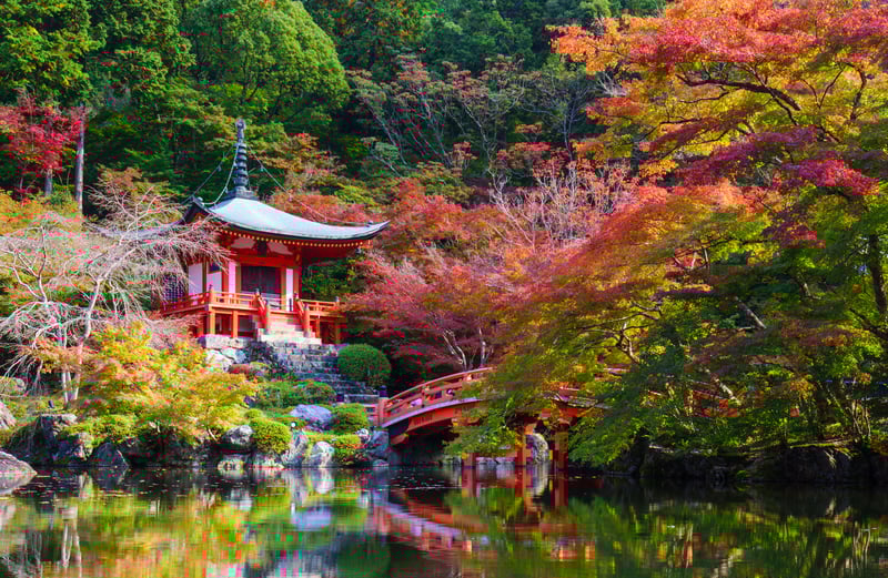 Cruising Southeast Asia: Temple in Japan