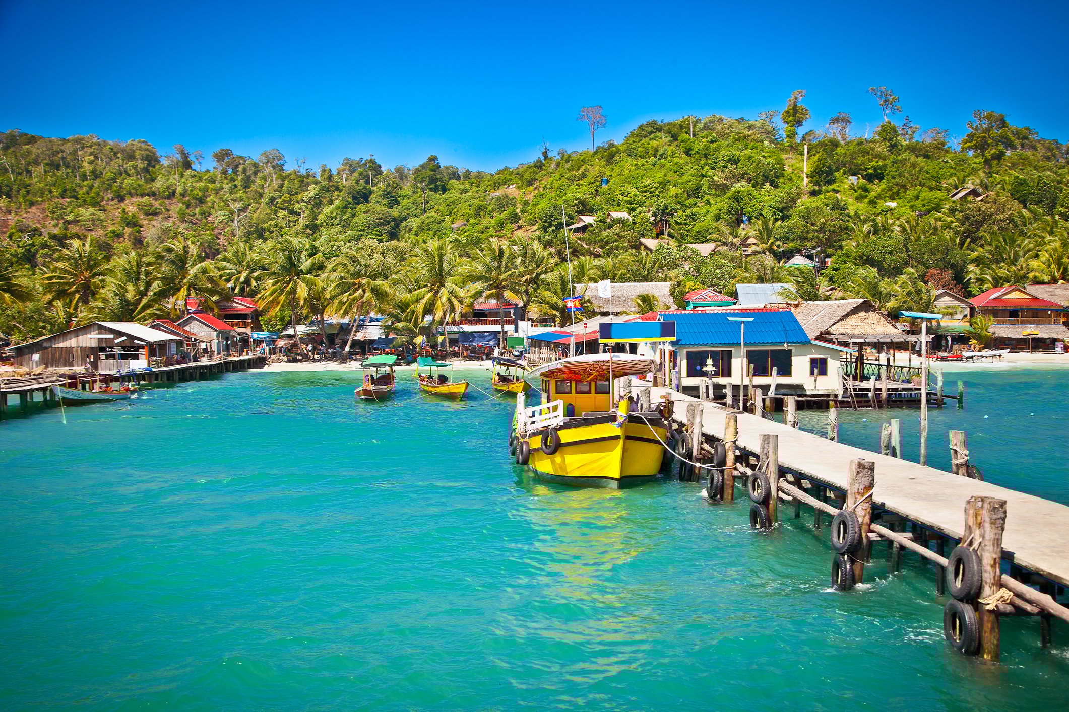 Asia cruise:  Koh Rong island, Cambodi