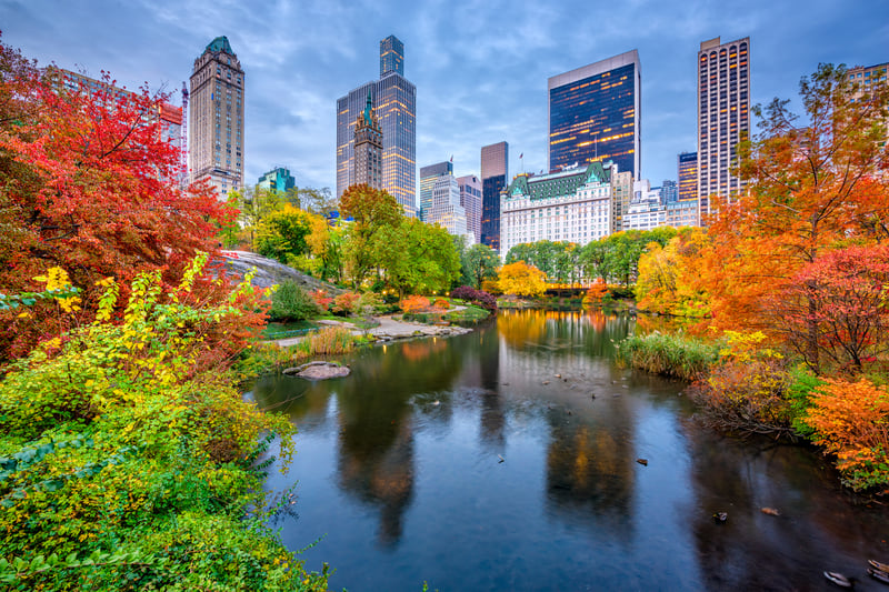 North Central America: Central Park, New York, USA