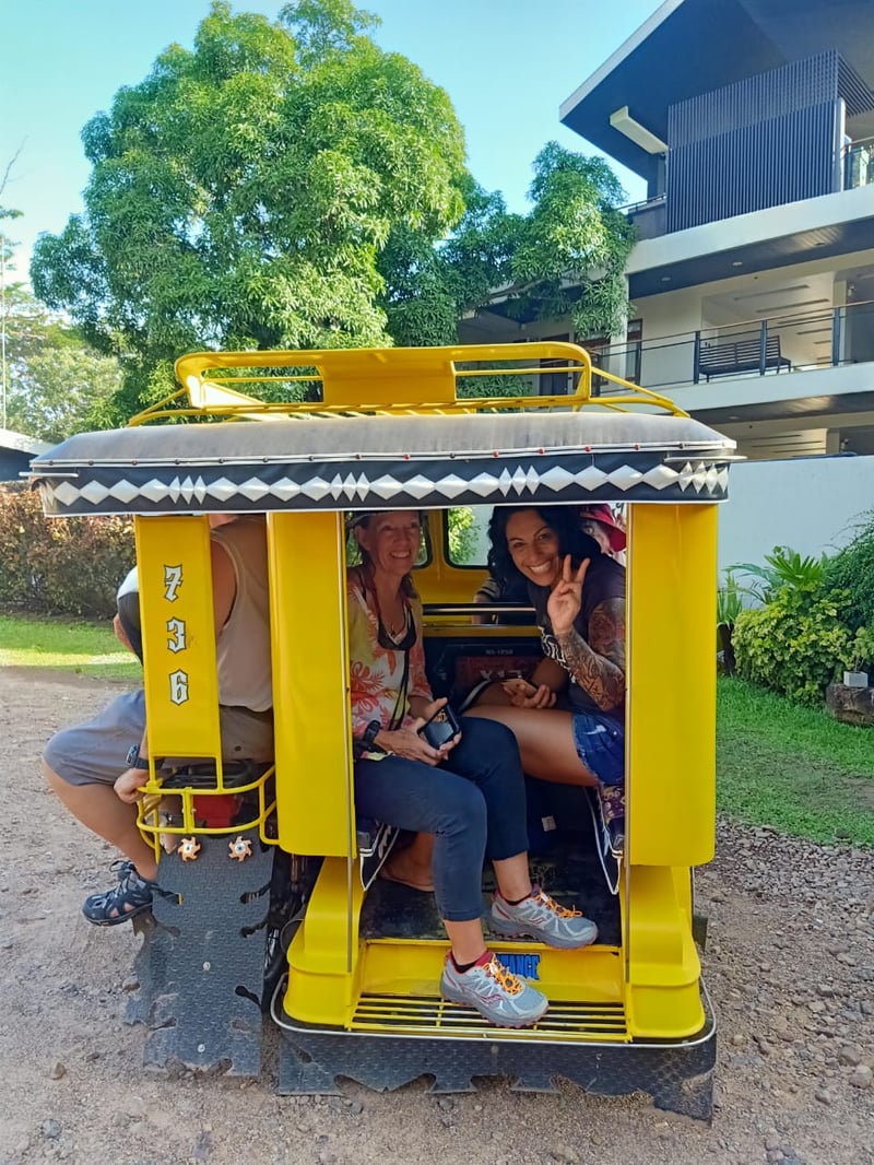 Local transport vehicle in Coron