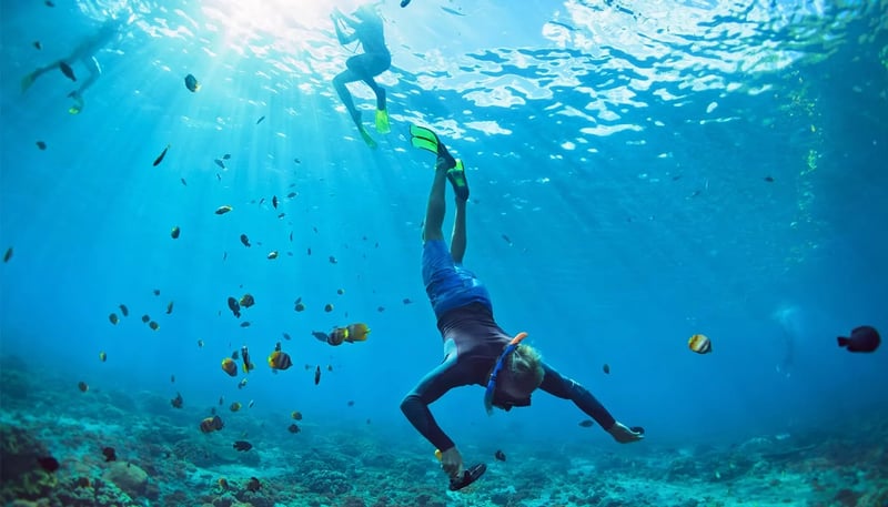 Scuba diving