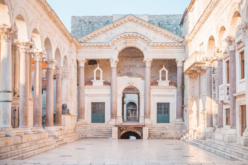 Mediterranean travel: Split city, Croatia