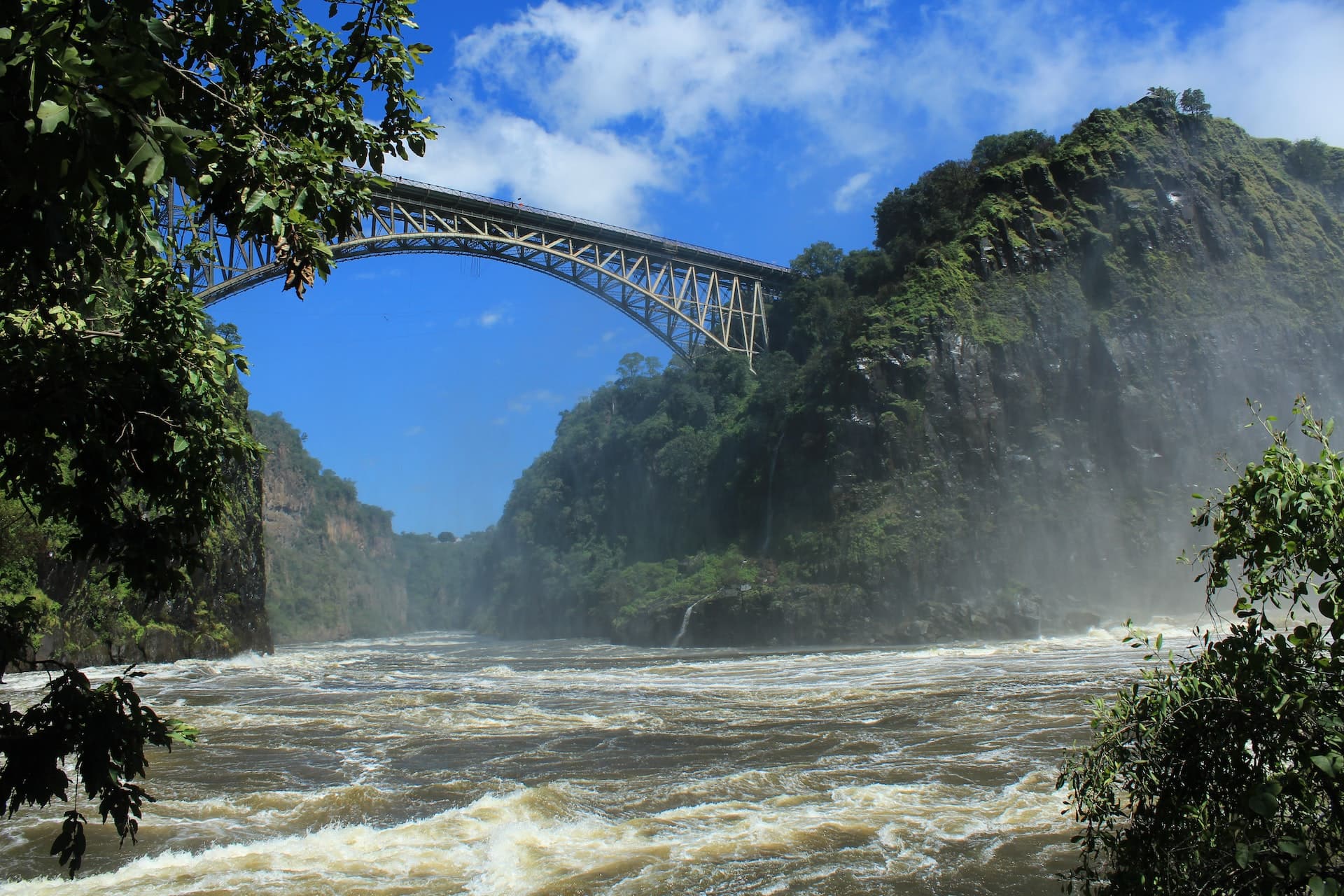 Zambezi River and Victoria falls is Africa's extreme sports capital